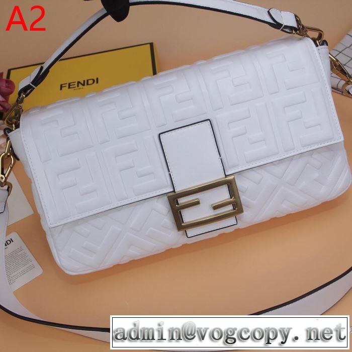 着回し力も抜群です！ フェンディ FENDI 《2019年》今、注目のストリート  レディースバッグ 多色選択可 素敵なスタイルで夏の定番