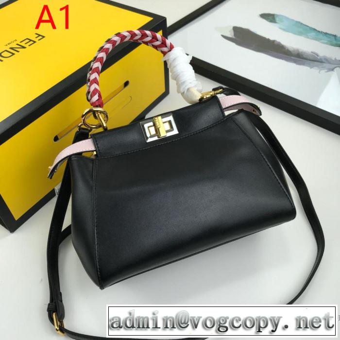カジュアルさ フェンディ2019即旬な装いに  FENDI 多色選択可 きちんと感が抜群 きれいめ上品に レディースバッグ