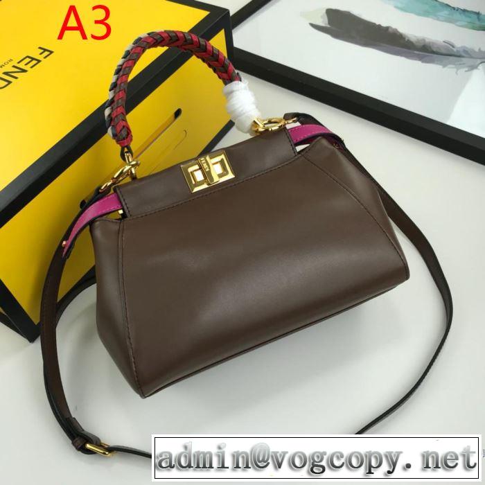 カジュアルさ フェンディ2019即旬な装いに  FENDI 多色選択可 きちんと感が抜群 きれいめ上品に レディースバッグ