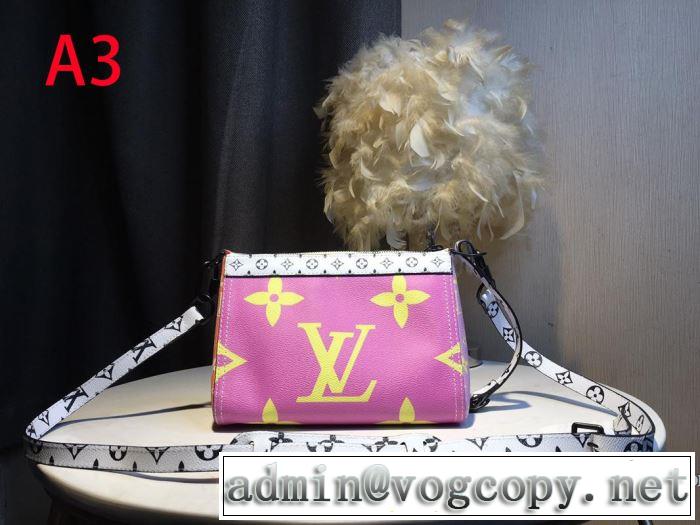 ルイ ヴィトン オシャレな印象に LOUIS VUITTON  2019春夏も引き続き人気セール レディースバッグ 夏らしい爽やかさ 多色選択可