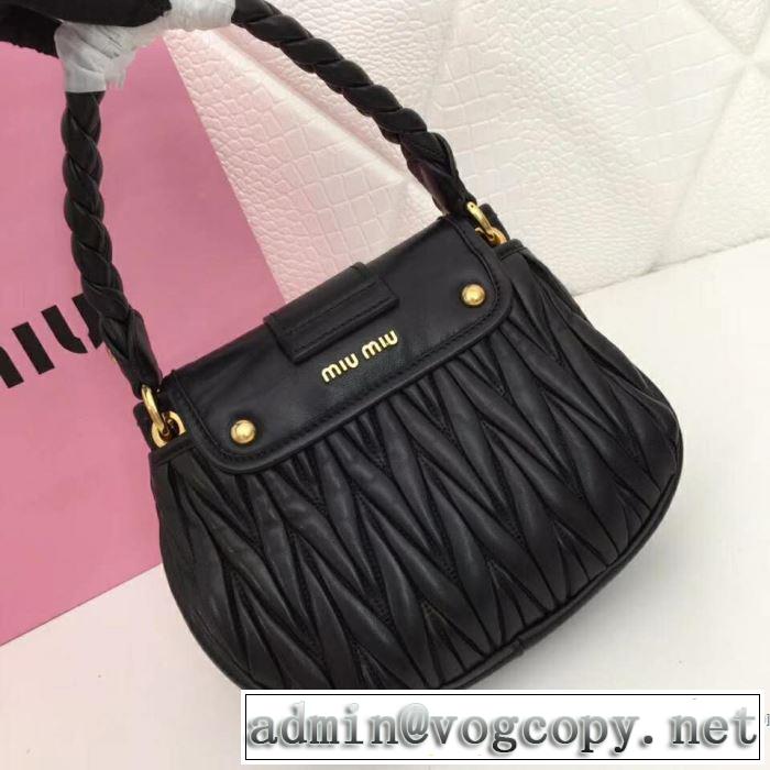 2019年春夏流行ファッション 夏大人気のアイテム ミュウミュウ MIUMIU ハンドバッグ 3色可選