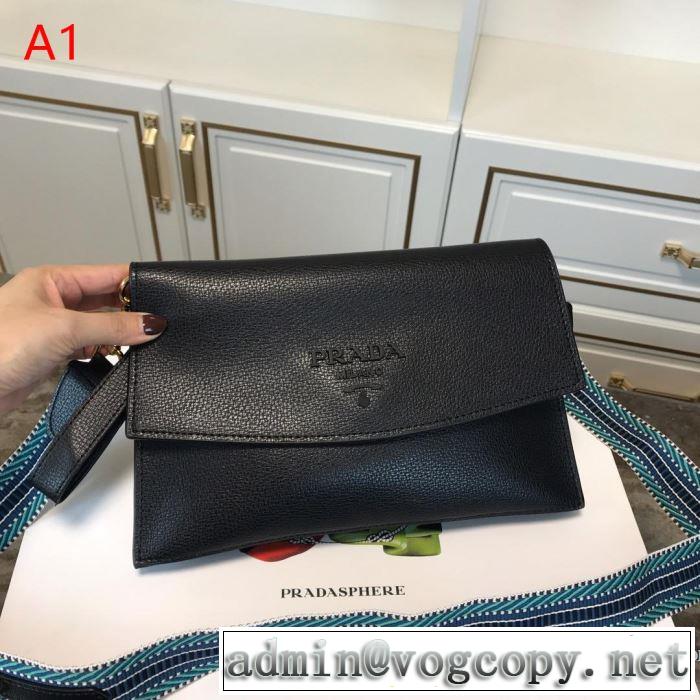 今年春夏ファション流行り プラダ PRADA 斜め掛けバッグ 4色可選 2019春夏も引き続きトレンド