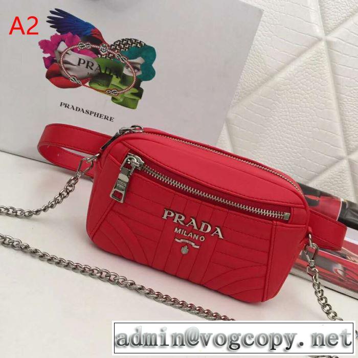 プラダ PRADA 斜め掛けバッグ 3色可選 素敵カジュアル春夏新品 2019年春夏シーズンの人気