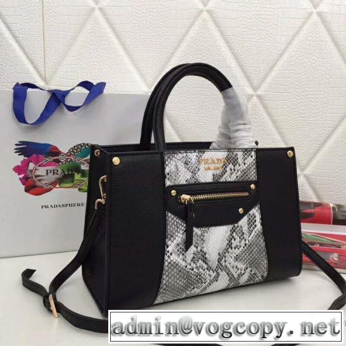 2019年の夏のマスト オススメしたい最新注目ファション プラダ PRADA ハンドバッグ 4色可選