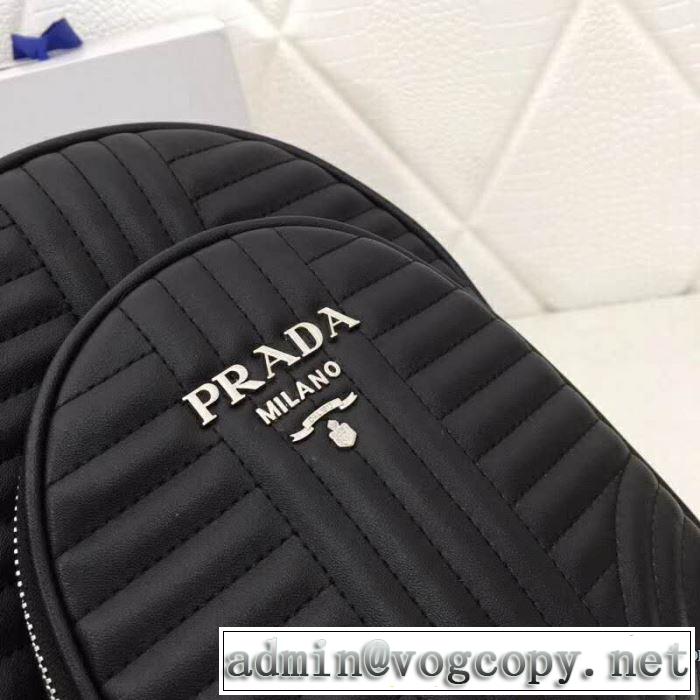 2019年最新ファッション 春夏シンプルファッションでOK！ プラダ PRADA リュック 4色可選