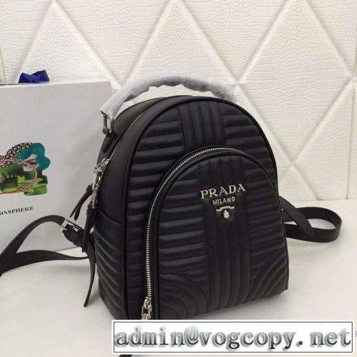 2019年最新ファッション 春夏シンプルファッションでOK！ プラダ PRADA リュック 4色可選