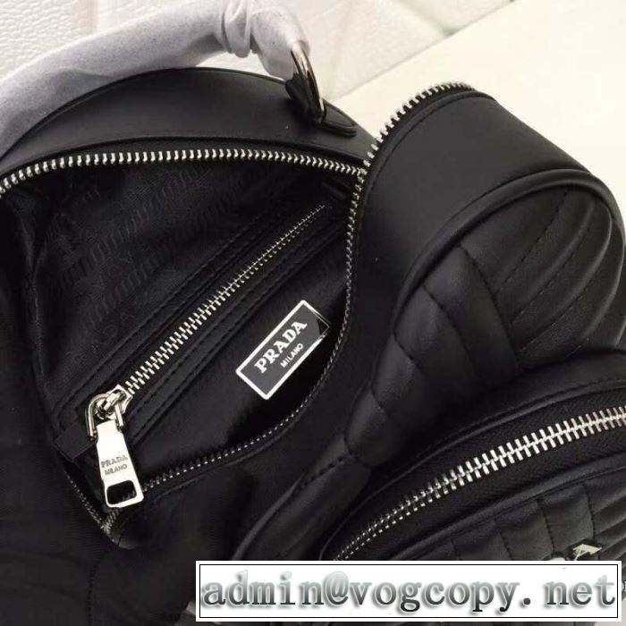 2019年最新ファッション 春夏シンプルファッションでOK！ プラダ PRADA リュック 4色可選