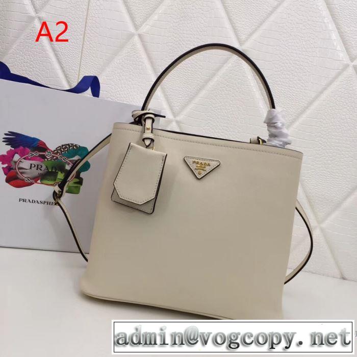 プラダ PRADA ハンドバッグ 4色可選 2019春夏は人気定番 最新のトレンドブランド人気的