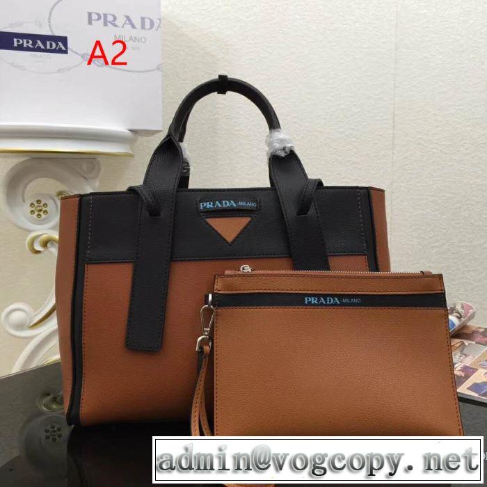 プラダ PRADA ハンドバッグ 3色可選 今シーズン人気のアイテム 2019年の春夏に着たい