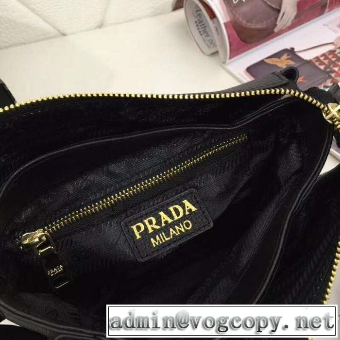 斜め掛けバッグ 4色可選 季節をまたい新作アイテム 2019夏ファション新品 プラダ PRADA