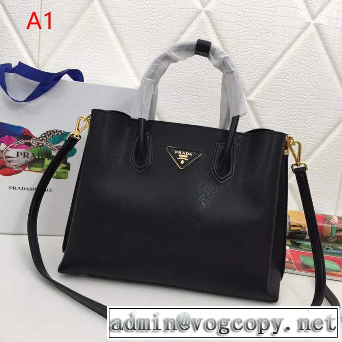 プラダ PRADA ハンドバッグ 3色可選 2019春夏も引き続き人気セール 春夏！大人カジュアル