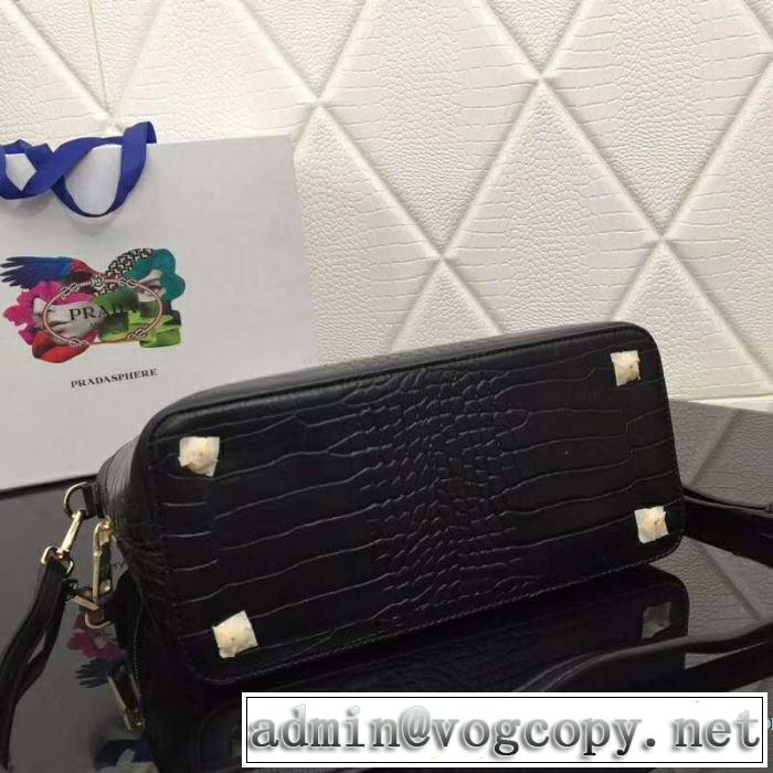ブランドの話題の新作も！ プラダ PRADA ハンドバッグ 4色可選 《2019年》今、注目のストリート