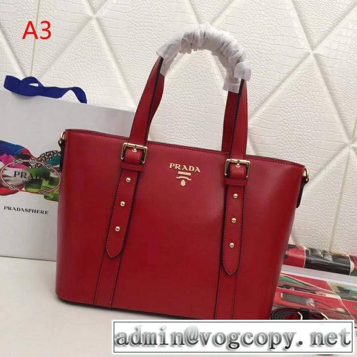 2019年春夏流行ファッション 大人の可愛さを引き立て プラダ PRADA ハンドバッグ 4色可選