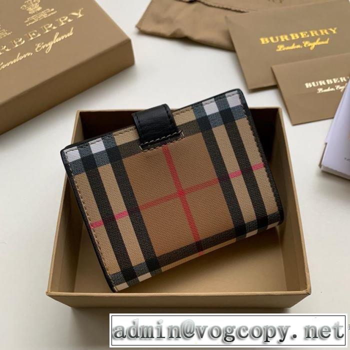 4色可選 財布 オシャレ印象で人気の高い 2019年春夏シーズンの人気  バーバリー BURBERRY