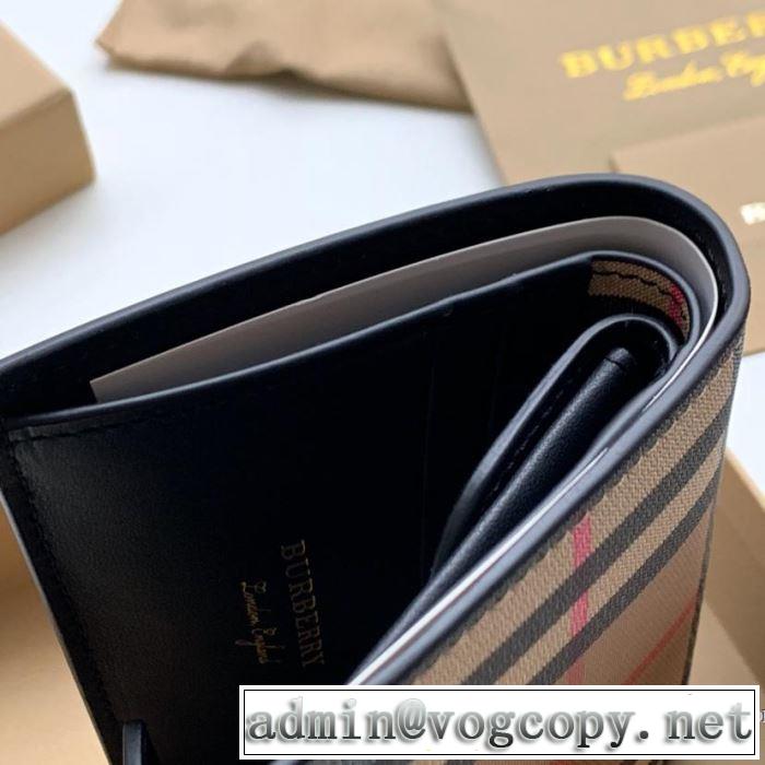 4色可選 財布 オシャレ印象で人気の高い 2019年春夏シーズンの人気  バーバリー BURBERRY