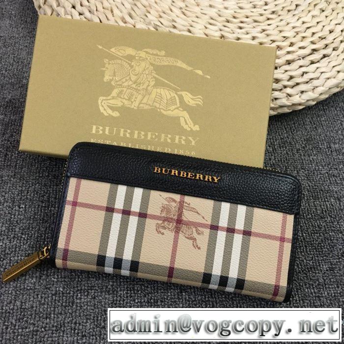 おしゃれな夏ファッション2019 バーバリー BURBERRY 財布 4色可選 暑い季節も大活躍