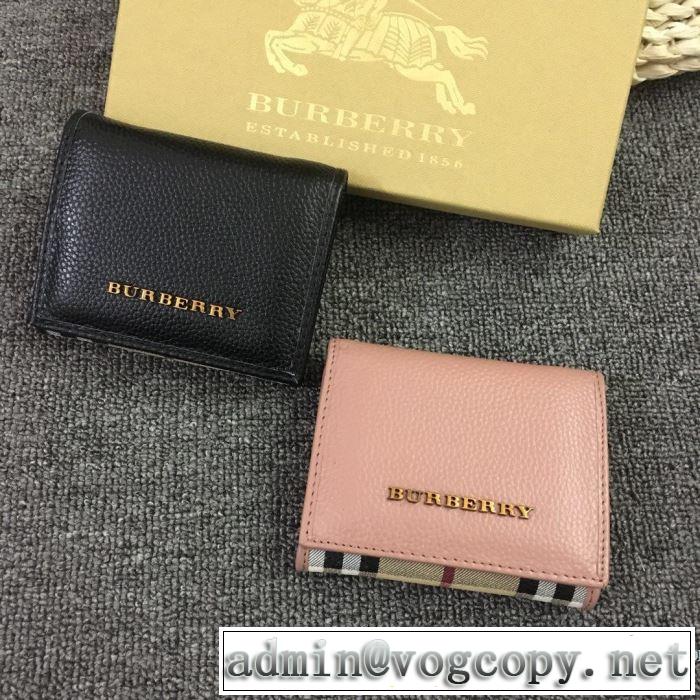 2019年春夏流行ファッション 大人の可愛さを引き立て バーバリー BURBERRY 財布 3色可選