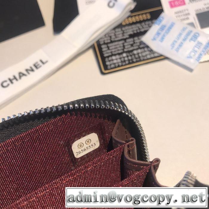 2色可選 秋服コーデ2019年版 CH CH秋にはやる最新作を先取り  財布/ウォレット さわやかに新品おすすめ