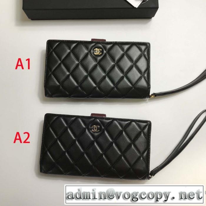 2019秋、イチオシ上品 CH新作アイテムが今年流  CH 2色可選 財布/ウォレット 今シーズン注目のアイテム
