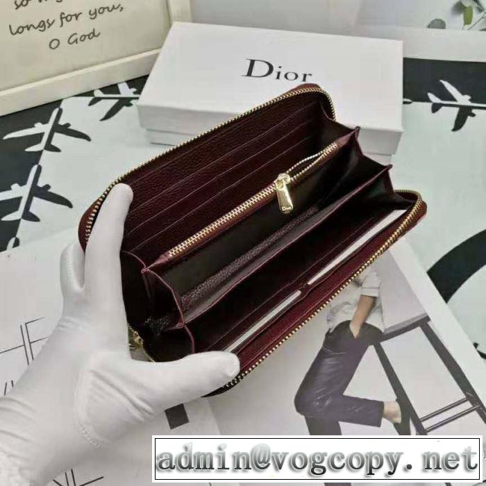 DIOR 注目の秋ファッション一番 ディオール  おしゃれに秋を迎えるために 2色可選 財布/ウォレット 2019秋冬トレンド押さえておきたい