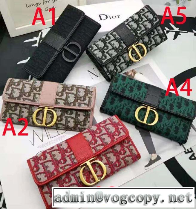 財布/ウォレット 人気ブランドの秋冬新色 ディオール DIOR 着心地もなめらかで快適 多色可選  2019トレンドカラー秋冬セール