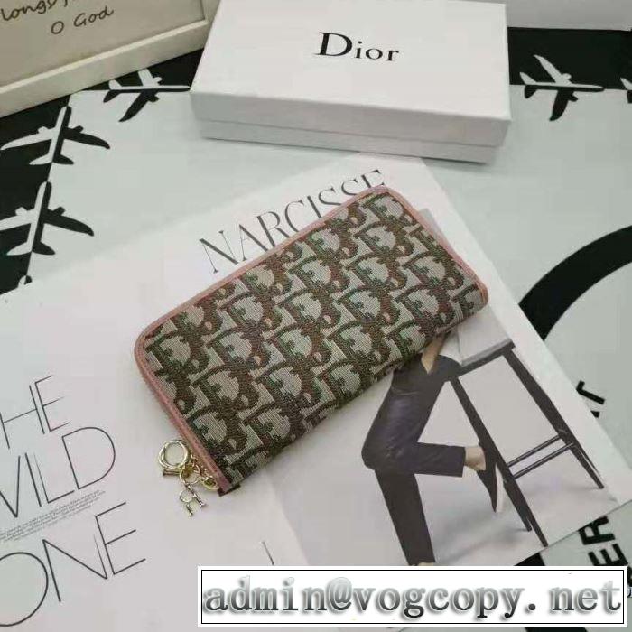 ディオール 秋にはやる最新作を先取り DIOR さわやかに新品おすすめ 3色可選 財布/ウォレット 2019秋冬トレンドアイテム
