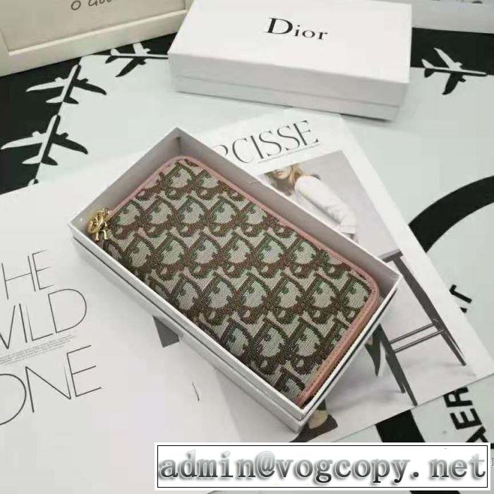 ディオール 秋にはやる最新作を先取り DIOR さわやかに新品おすすめ 3色可選 財布/ウォレット 2019秋冬トレンドアイテム