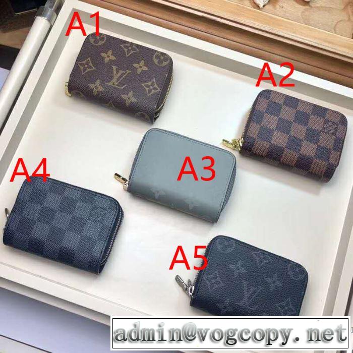 2019年春夏流行ファッション 大人の可愛さを引き立て ルイ ヴィトン LOUIS VUITTON 財布 4色可選