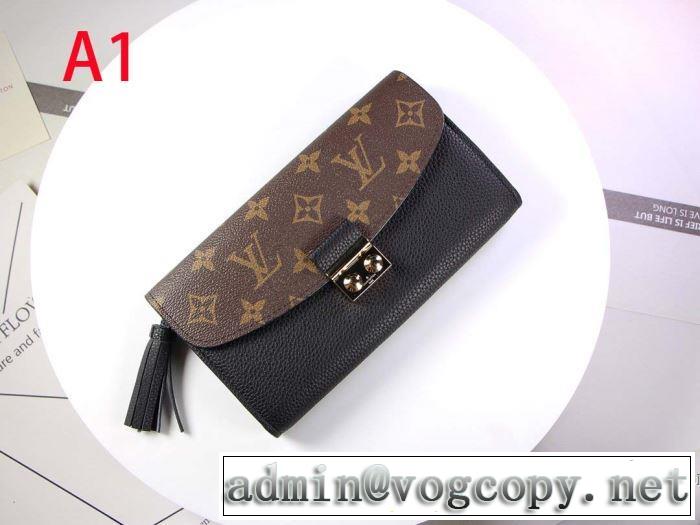 ルイ ヴィトン もちろん相性抜群 LOUIS VUITTON 速報！2019年秋ファッショントレンド 財布/ウォレット 多色可選 優しい色味がかわいい