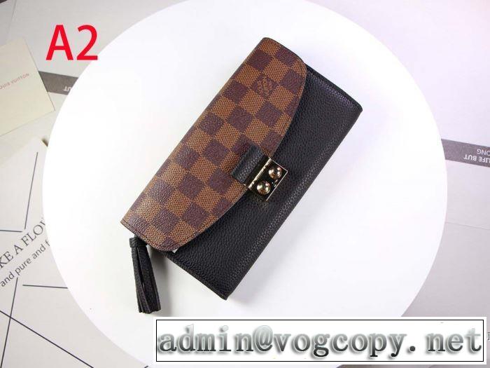 ルイ ヴィトン もちろん相性抜群 LOUIS VUITTON 速報！2019年秋ファッショントレンド 財布/ウォレット 多色可選 優しい色味がかわいい