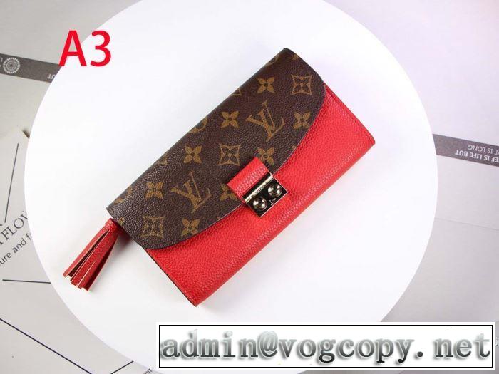 ルイ ヴィトン もちろん相性抜群 LOUIS VUITTON 速報！2019年秋ファッショントレンド 財布/ウォレット 多色可選 優しい色味がかわいい