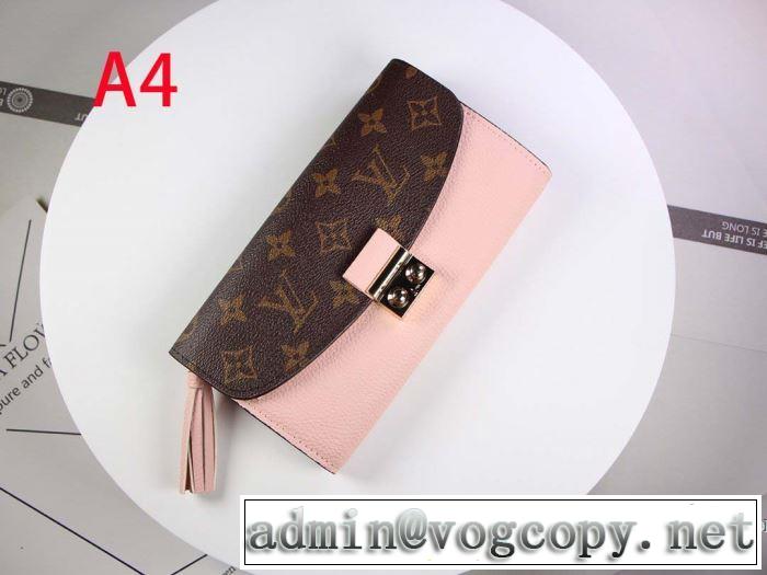 ルイ ヴィトン もちろん相性抜群 LOUIS VUITTON 速報！2019年秋ファッショントレンド 財布/ウォレット 多色可選 優しい色味がかわいい