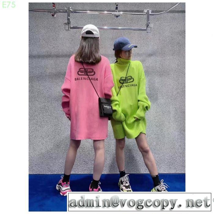 夏らしい季節感バレンシアガオススメしたい最新注目ファション  BALENCIAGA ニットウェア 多色可選 2019即旬な装いに
