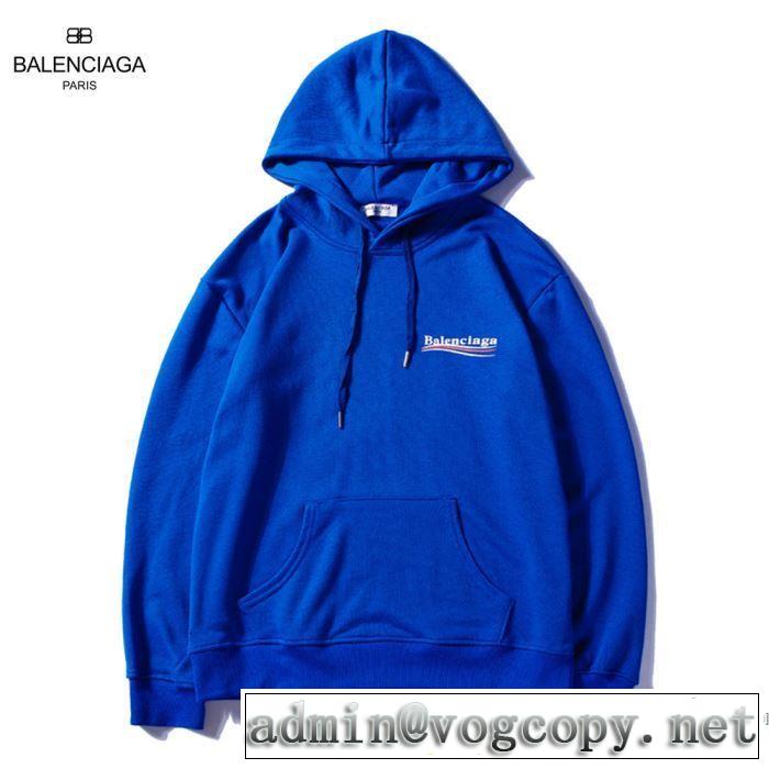 オシャレ印象で人気の高い バレンシアガ BALENCIAGA2019年の夏のマスト  パーカー 2色可選 カジュアルさ