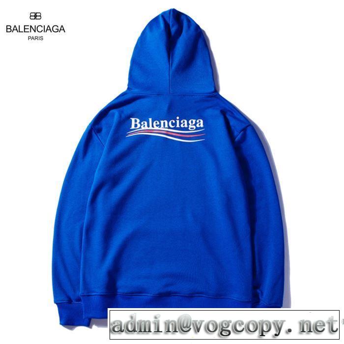 オシャレ印象で人気の高い バレンシアガ BALENCIAGA2019年の夏のマスト  パーカー 2色可選 カジュアルさ