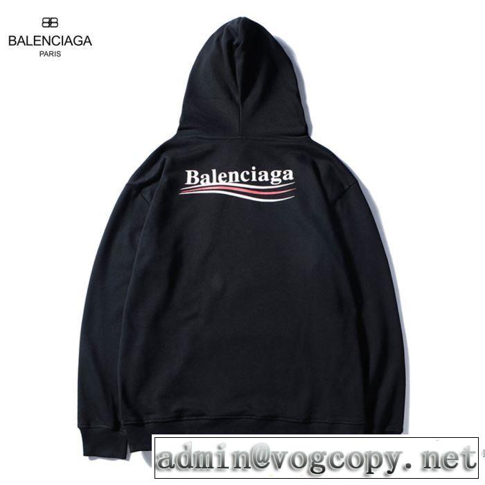 オシャレ印象で人気の高い バレンシアガ BALENCIAGA2019年の夏のマスト  パーカー 2色可選 カジュアルさ