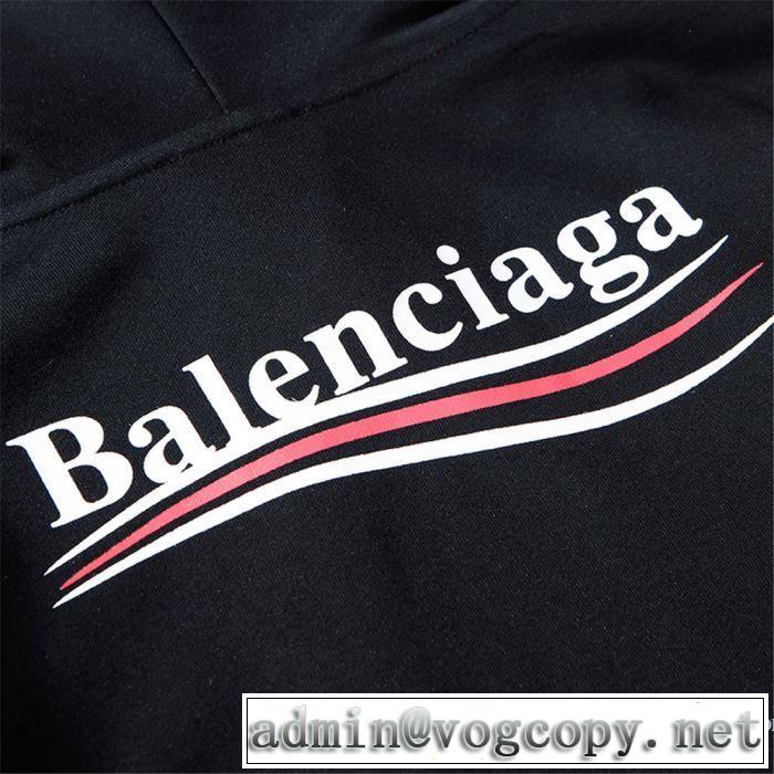 オシャレ印象で人気の高い バレンシアガ BALENCIAGA2019年の夏のマスト  パーカー 2色可選 カジュアルさ