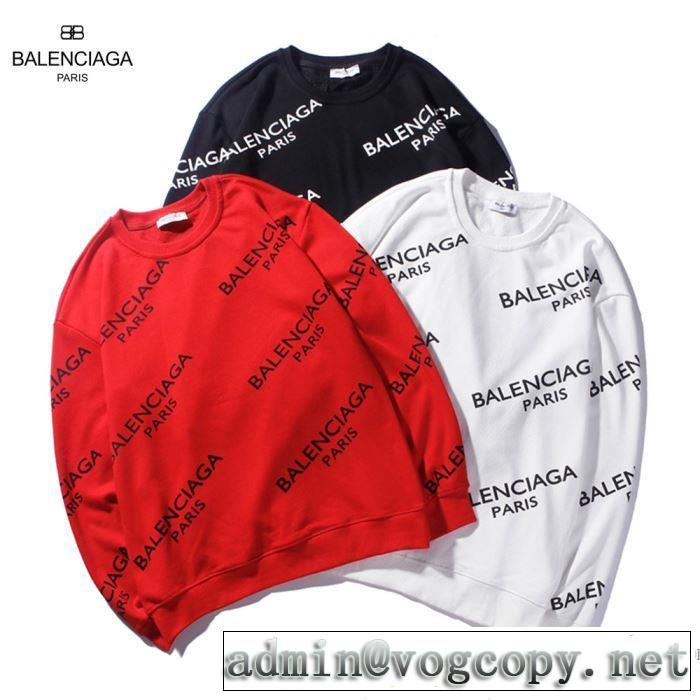 2019年春夏流行ファッション  バレンシアガ BALENCIAGA パーカー  2色可選 大胆なデザイン 