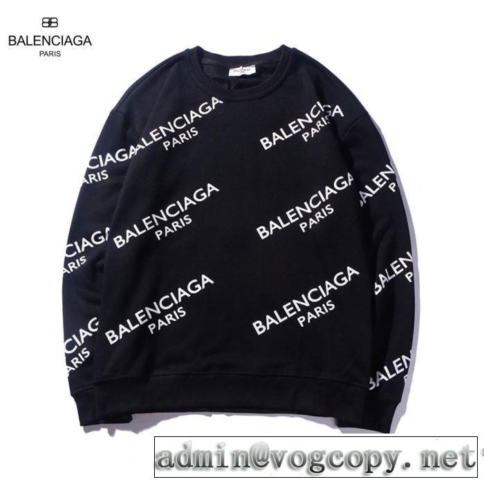 2019年春夏流行ファッション  バレンシアガ BALENCIAGA パーカー  2色可選 大胆なデザイン