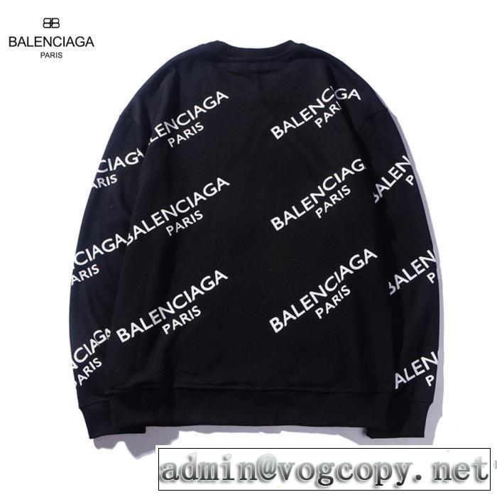 2019年春夏流行ファッション  バレンシアガ BALENCIAGA パーカー  2色可選 大胆なデザイン