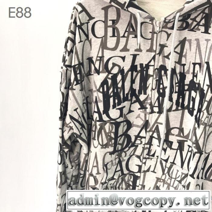 パーカー  スタイリッシュに新着 バレンシアガ スタイルUPして着こなす BALENCIAGA  3色可選 2019年春夏流行ファッション