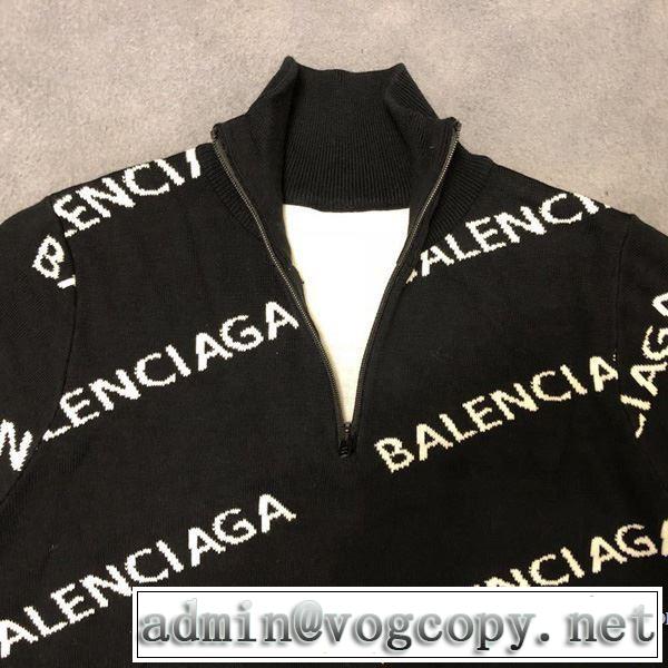 ジップパーカー  バレンシアガ BALENCIAGAリラックス感のあるゆったり 2019春夏の大注目トレンド 大胆なデザイン