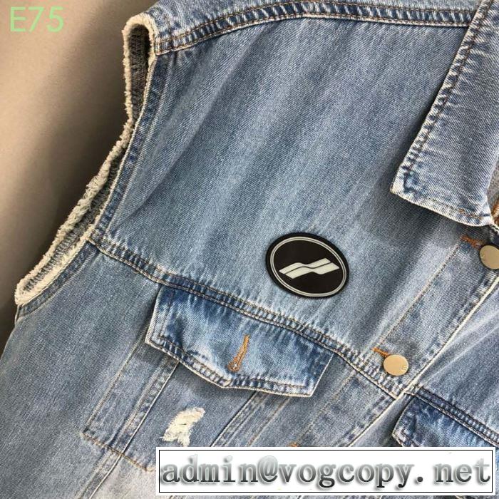 スタイルを綺麗に バレンシアガ BALENCIAGA ファッションにトレンド デニムジャケット 2019年春夏流行ファッション