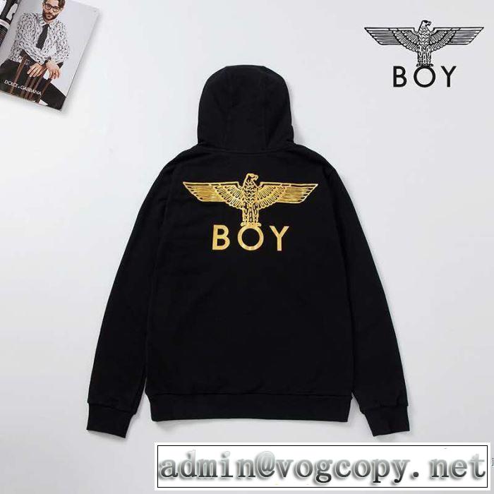 2019夏色っぽさ ボーイロンドン おしゃれデザインも大人気 BOY LONDON パーカー 夏らしい爽やかさ
