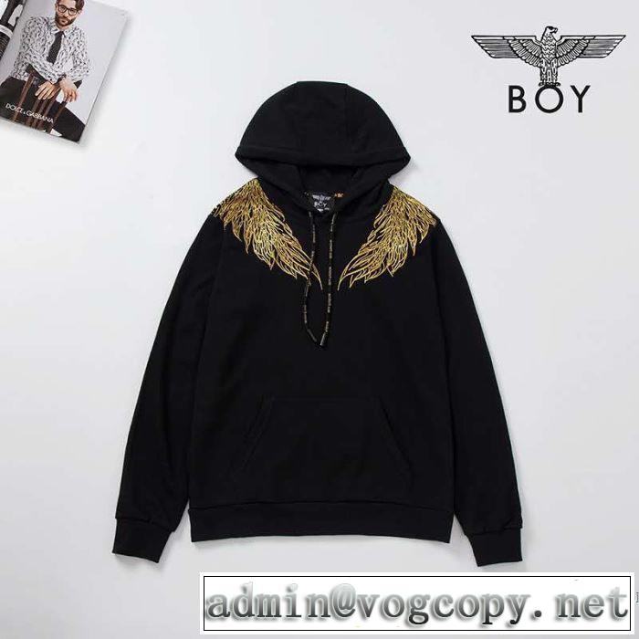 パーカー  ちょっと大人の印象  ボーイロンドン スタイルアップ上品 BOY LONDON 2019年春夏のトレンドアイテム 