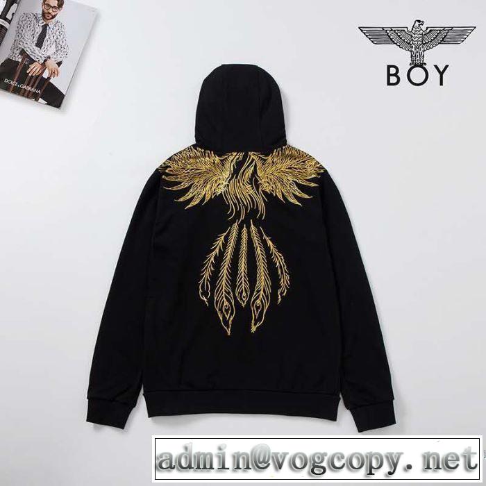 パーカー  ちょっと大人の印象  ボーイロンドン スタイルアップ上品 BOY LONDON 2019年春夏のトレンドアイテム