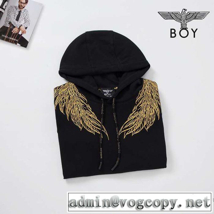 パーカー  ちょっと大人の印象  ボーイロンドン スタイルアップ上品 BOY LONDON 2019年春夏のトレンドアイテム