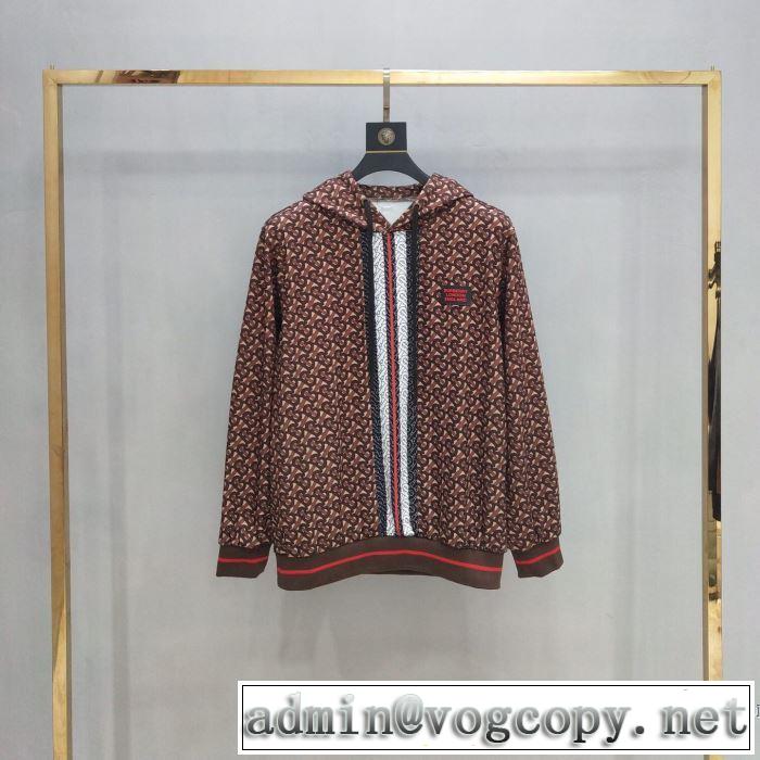 2019春夏は人気定番 パーカー  春夏！大人カジュアル バーバリー BURBERRY 上品な涼やかさある印象に