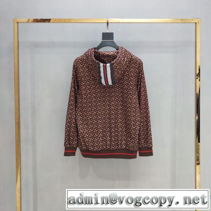 2019春夏は人気定番 パーカー  春夏！大人カジュアル バーバリー BURBERRY 上品な涼やかさある印象に
