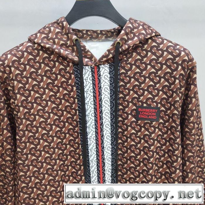 2019春夏は人気定番 パーカー  春夏！大人カジュアル バーバリー BURBERRY 上品な涼やかさある印象に